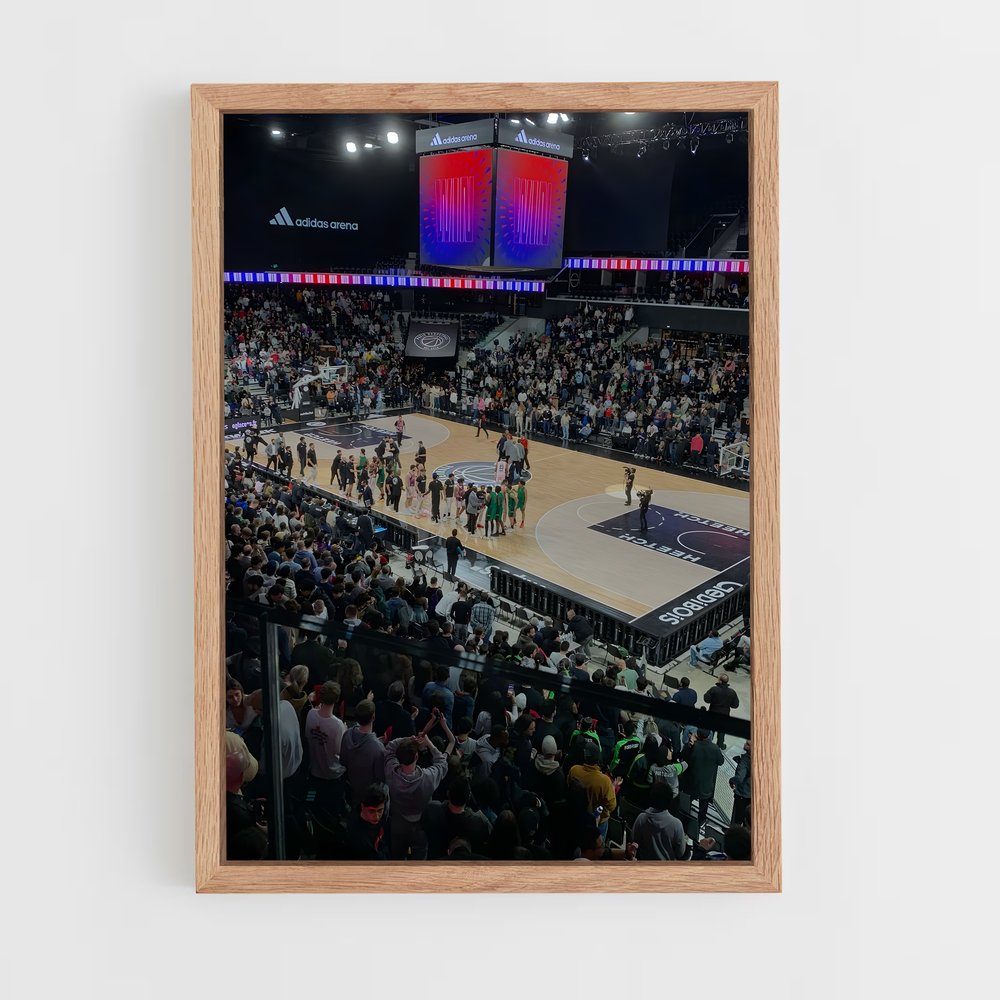 Poster La Foule Parisienne – affiche Basketball (vue 4)